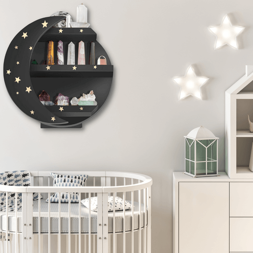 Black Half Moon Shelf, Half Moon Shelf