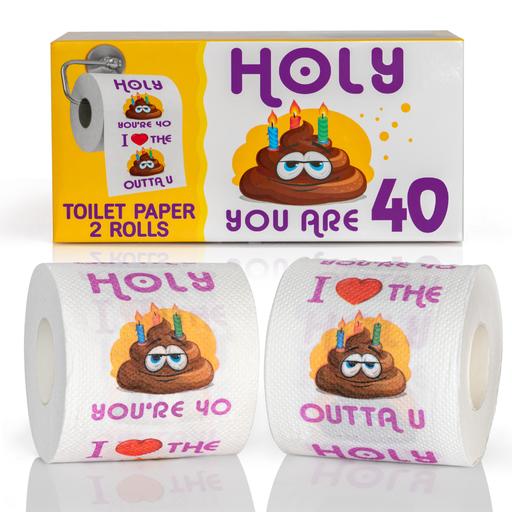 40th Birthday Toilet Paper