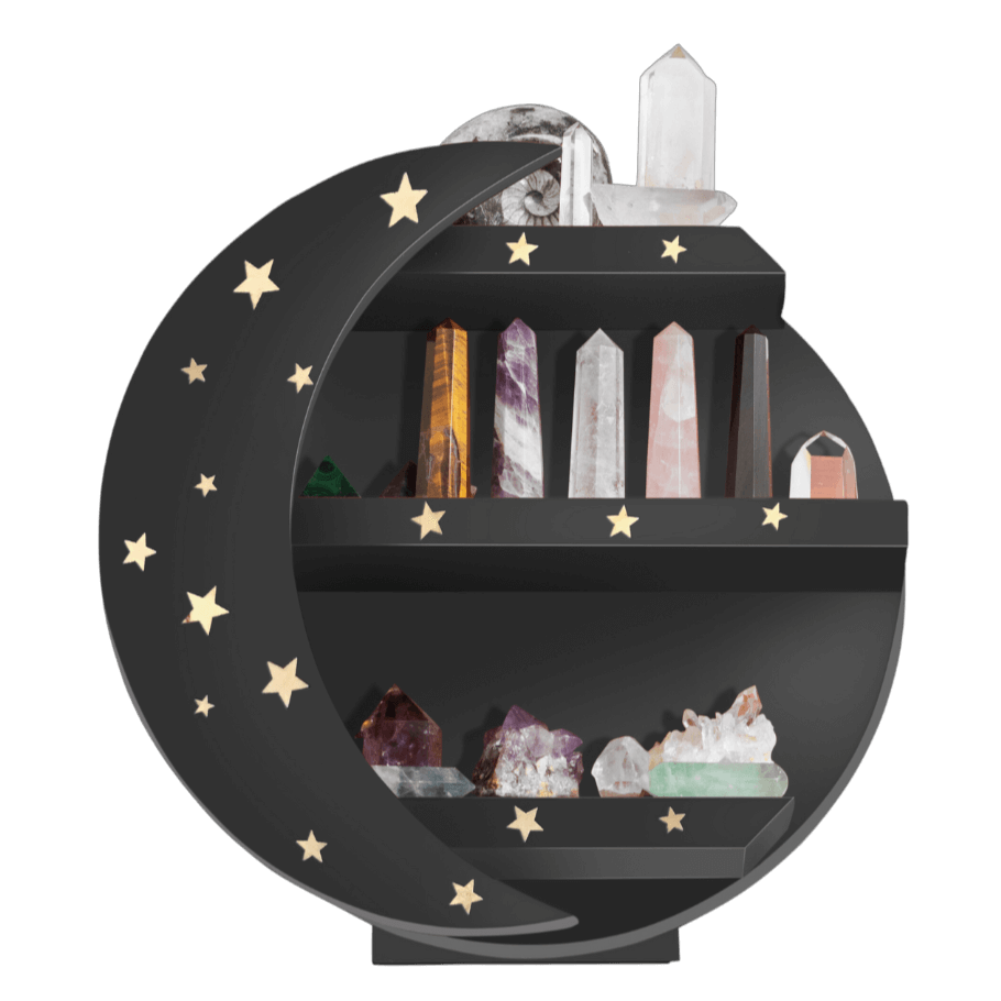 Black Half Moon Shelf, Half Moon Shelf
