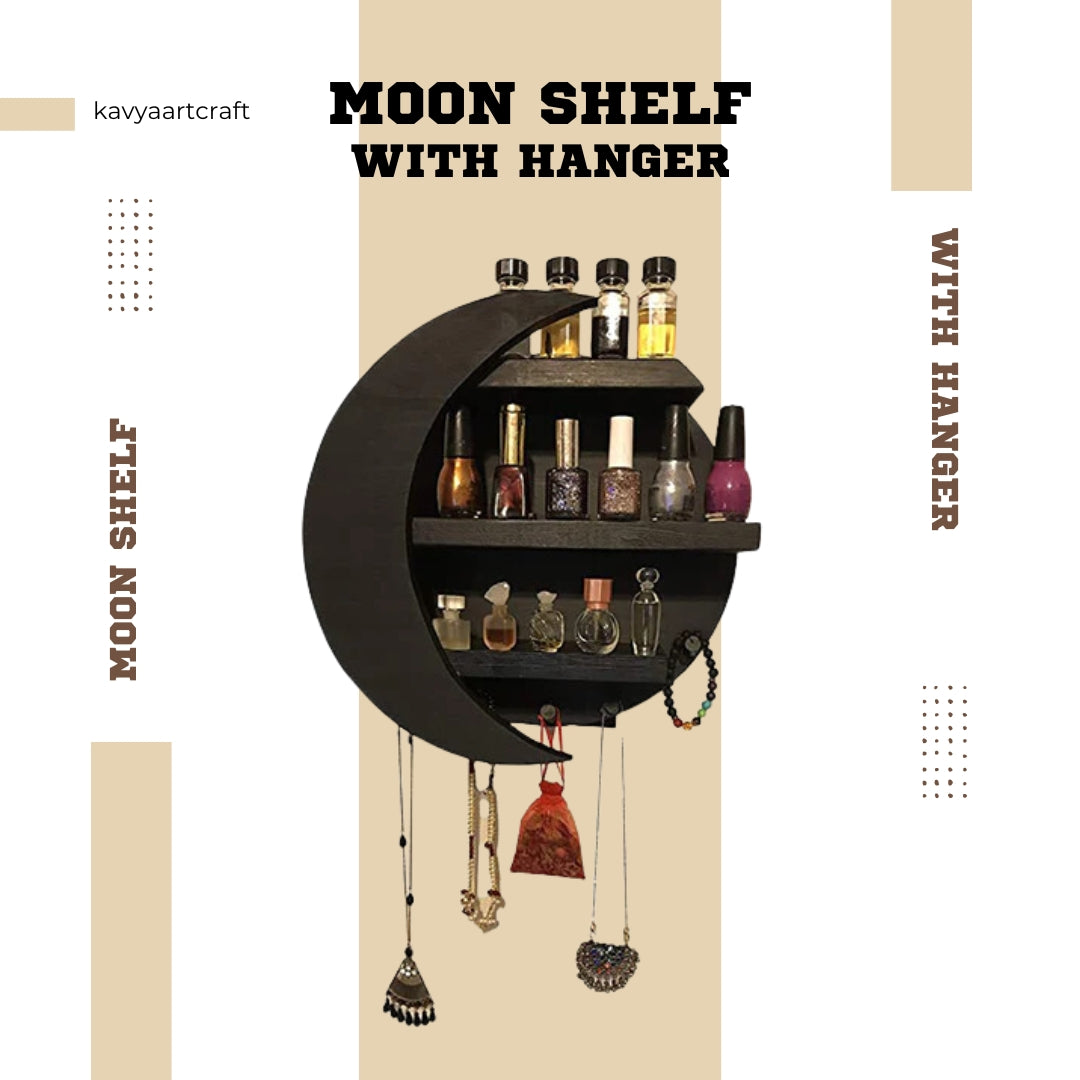 Moon Shelf with Hanger